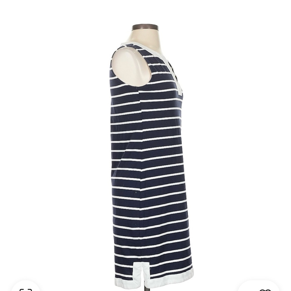 Nautica Women’s Breton Stripes Sleeveless 
V-Neck Dress - Picture 2 of 7